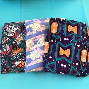 NWOT! Lula Roe Leggings TC Set#39